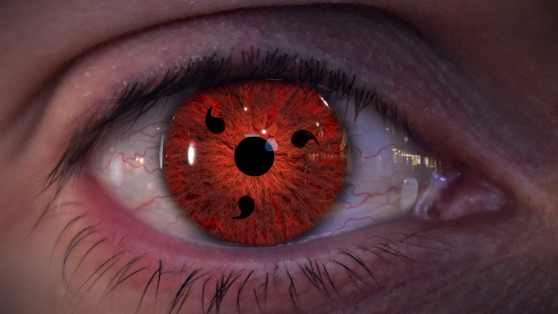 REAL LIFE Anime Eyes #10 - Anime Vision (Sharingan, Byakugan